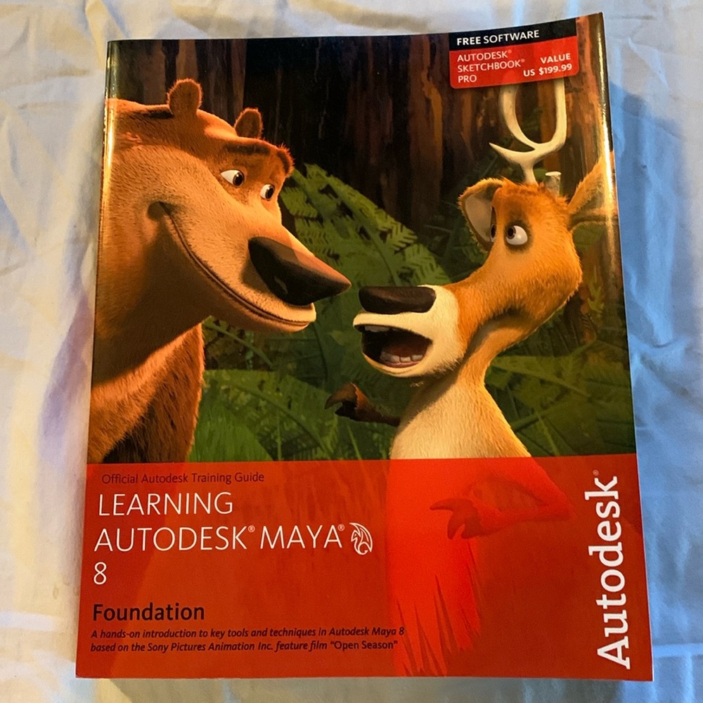 Learning Autodesk Maya 8. Like new!